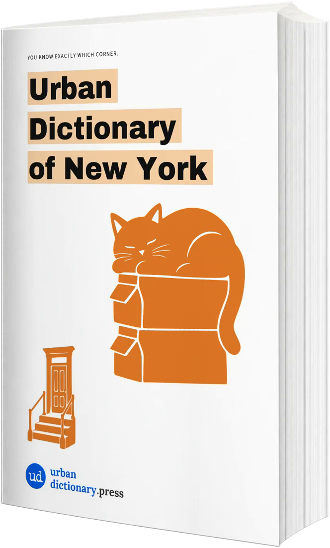 Urban Dictionary of New York paperback cover